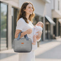 Wearable Breast Pump Bag M5 M6 Grey Portable Breastfeeding