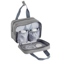 Wearable Breast Pump Bag, Breast Feeding Bag with Ice Pack, Fits for M5/M6, Pumping Accessories & Breastmilk Storage, Portable Pump Carrying Case for Work, Travel & Family Use, Grey