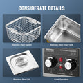 Ultrasonic Cleaner 2L 60W Heater Timer Digital Watch Glasses Coin