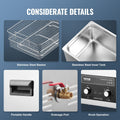 30L Ultrasonic Cleaner 360W Digital Heater Timer Basket