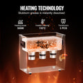 Ultrasonic Cleaner 6L 180W Digital Heater Timer Basket Watch Glasses