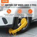 Wheel Lock Clamp 2-Pack Trailer Anti Theft Tire Boot Heavy Duty
