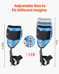 Tree Climbing Spikes 159kg Steel Arborist Spurs Height Adjustable