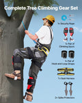 Tree Climbing Spikes Arborist Gear 159kg Aluminum Climbing Spurs