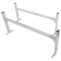 Van Roof Ladder Rack 2 Bar Aluminium 181kg 1300-2060mm Adjustable