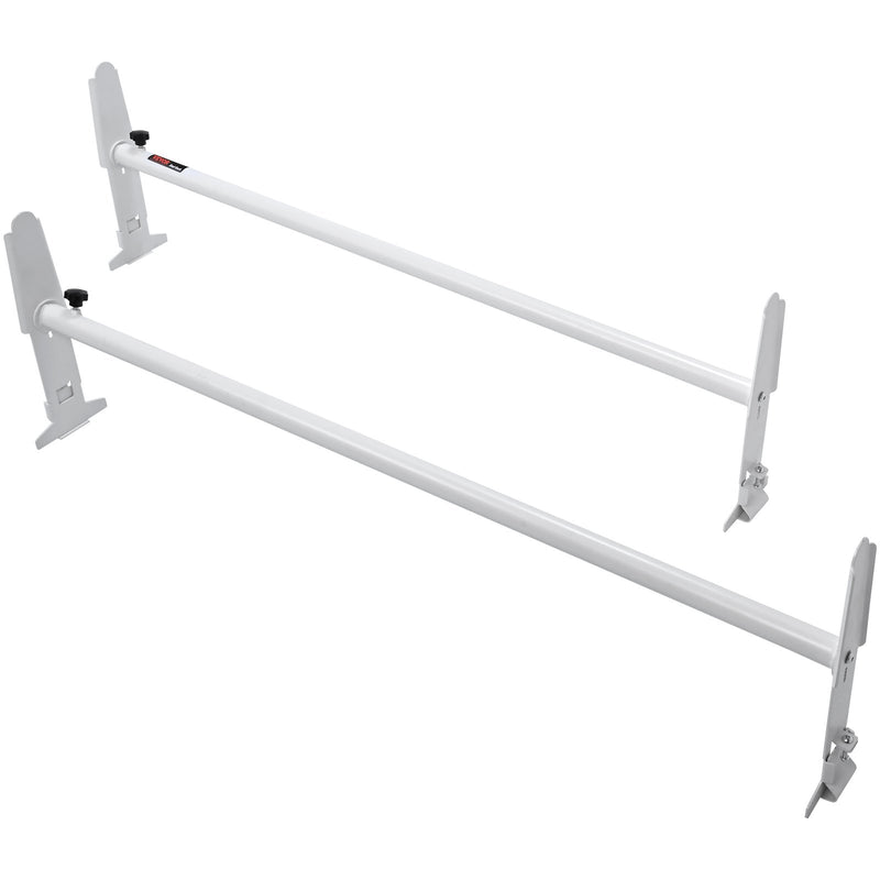 2-Bar Van Roof Ladder Rack Alloy 47-79cm Adjustable Full Size