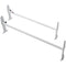 2-Bar Van Roof Ladder Rack Alloy 47-79cm Adjustable Full Size