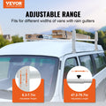 2-Bar Van Roof Ladder Rack Alloy 47-79cm Adjustable Full Size