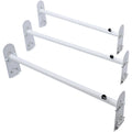 Van Roof Ladder Rack 3 Bar 750LBS Alloy Steel Adjustable 40-74.8