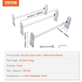 Van Roof Ladder Rack 3 Bar 750LBS Alloy Steel Adjustable 40-74.8
