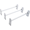 Van Roof Ladder Rack 3 Bar 750LBS Alloy Steel Adjustable 40-74.8