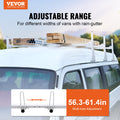 3-Bar Van Roof Ladder Rack Adjustable 56-61