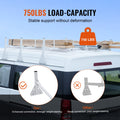 3-Bar Van Roof Ladder Rack Adjustable 56-61