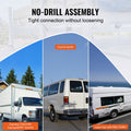 3-Bar Van Roof Ladder Rack Adjustable 56-61