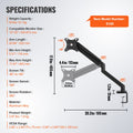 Monitor Mount Gas Spring Arm 13-32