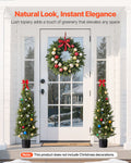 Artificial Topiary Cedar Trees 2 Set 1219mm Faux Pine Silk Plants