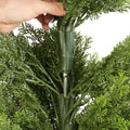 Artificial Topiary Cedar Trees 2 Set 1219mm Faux Pine Silk Plants