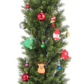 Artificial Topiary Cedar Trees 2 Set 1524mm Faux Pine Shrubs Plants