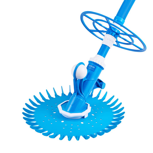 Automatic Pool Vacuum Cleaner Suction Side 12 Hoses In-ground