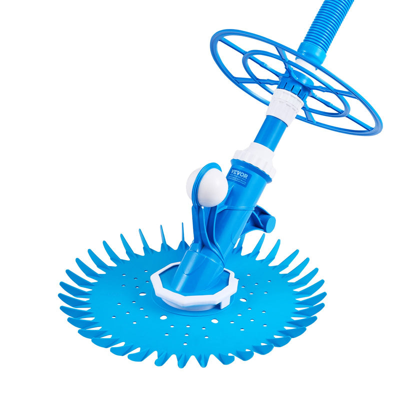Automatic Pool Vacuum Cleaner Suction Side 12 Hoses In-ground