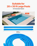 Automatic Pool Vacuum Cleaner Suction Side 12 Hoses In-ground