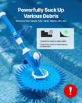 Automatic Pool Vacuum Cleaner Suction Side 12 Hoses In-ground