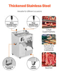 Commercial Meat Grinder Slicer 6.35kg/Min Sausage Stuffer Maker