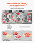 Commercial Electric Meat Grinder 4.99kg/min Slicer Sausage
