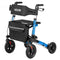 Rollator Walker with Seat Lightweight Aluminum 136kg Capacity