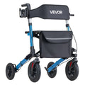 Rollator Walker with Seat Lightweight Aluminum 136kg Capacity