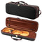 4/4 Full Size Violin Case Hygrometer Lightweight Travel Bag Black