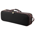 4/4 Full Size Violin Case Hygrometer Lightweight Travel Bag Black
