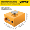 Mini Pottery Wheel 30W Electric Ceramic 0-2000RPM 3 Trays 16 Tools