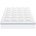 QUEEN Mattress Topper 25.4mm Fiber Fill Washable Cooling Pad