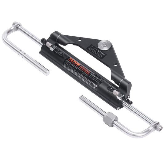 150HP Hydraulic Outboard Steering Kit Boat Marine Single Station