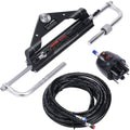 150HP Hydraulic Outboard Steering Kit Boat Marine Single Station