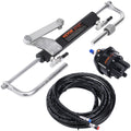 Hydraulic Outboard Steering Kit 90HP Boat Marine Single Station
