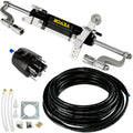 Hydraulic Steering Kit 300HP Outboard Boat Marine Helm Pump Cylinder