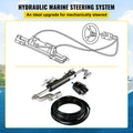 Hydraulic Steering Kit 300HP Outboard Boat Marine Helm Pump Cylinder