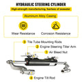 Hydraulic Steering Kit 300HP Outboard Boat Marine Helm Pump Cylinder