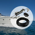 Hydraulic Steering Kit 300HP Outboard Boat Marine Helm Pump Cylinder