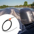 Boat Steering Cable 17ft Outboard Marine Rotary Steel 1/2 Ton