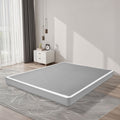 Artiss Queen Box Spring Bed Frame Metal 102mm Washable Fabric