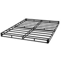Artiss Queen Box Spring Bed Frame Metal 102mm Washable Fabric