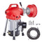 Drain Cleaner Machine 66ft 5/8in 250W Sectional Snake Auger