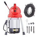 Drain Cleaner Machine 66ft 5/8in 250W Sectional Snake Auger