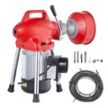 Drain Cleaner Machine 66ft 5/8in 250W Sectional Snake Auger