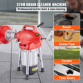 Drain Cleaner Machine 120FT 5/8In 370W Sectional Snake