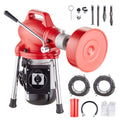 Drain Cleaner Machine 120FT 5/8In 370W Sectional Snake