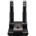 Foldable 2-Tube Shoe Dryer Boot Blower Heat Black Orange
